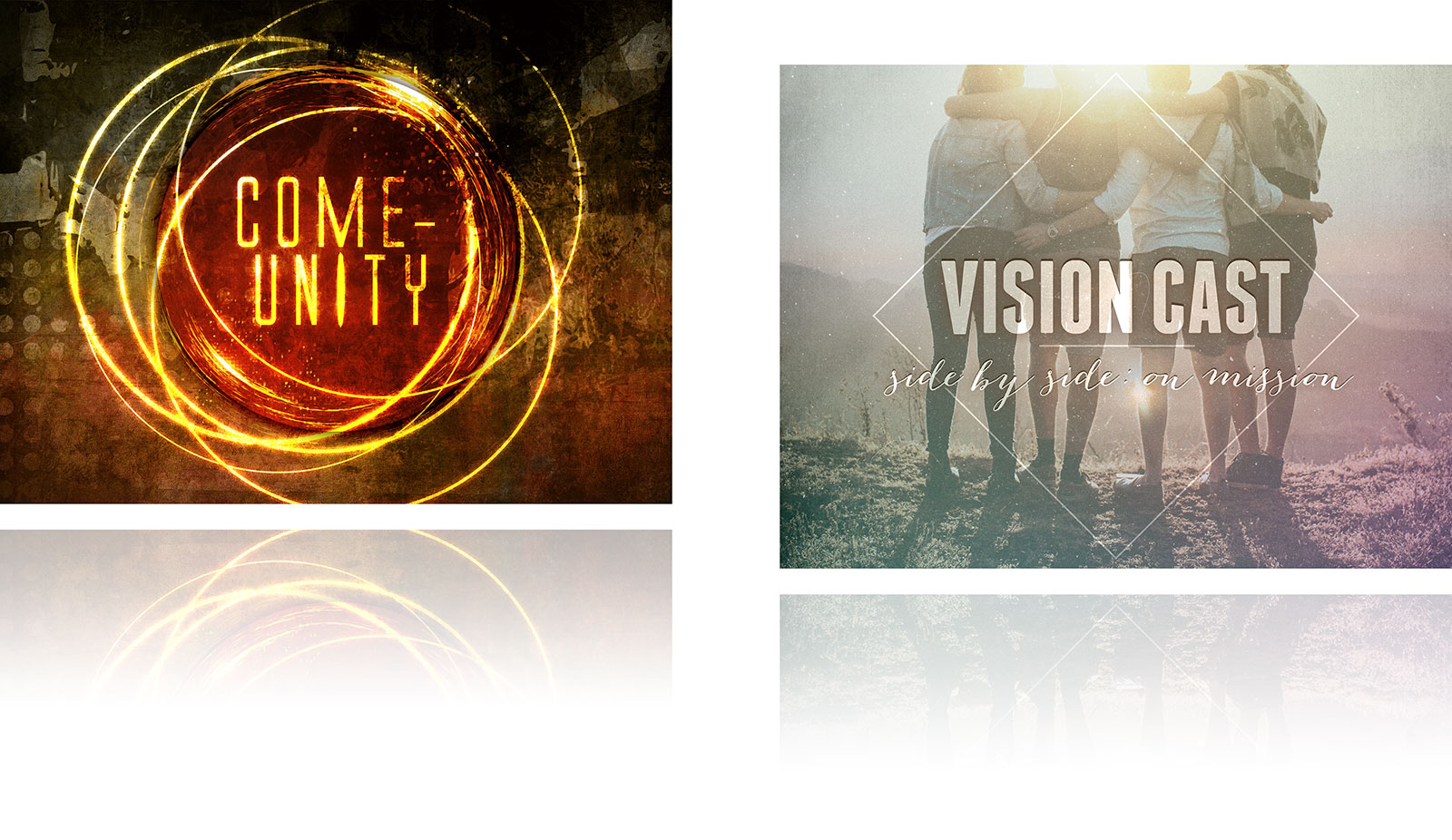 Come Unity, Vision Cast PPT slides