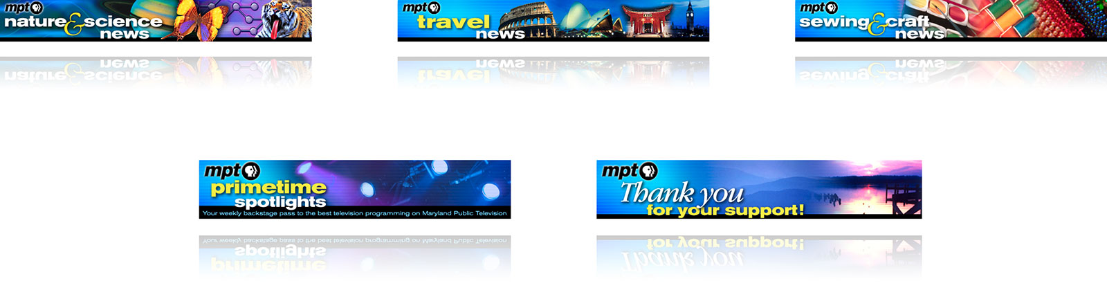 MPT Enews banners